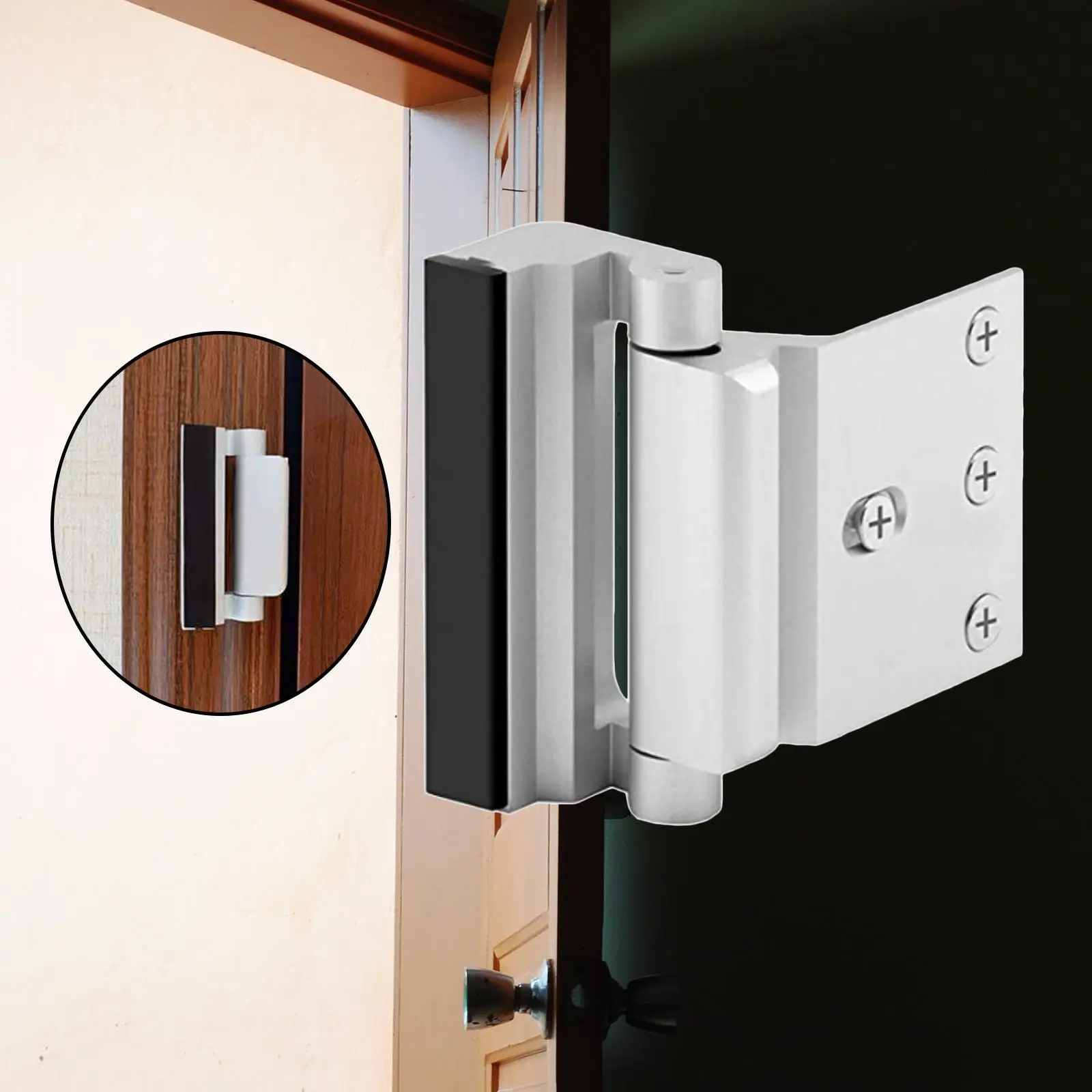 Door Lock Tamper Resistant Aluminum Construction Childproof for