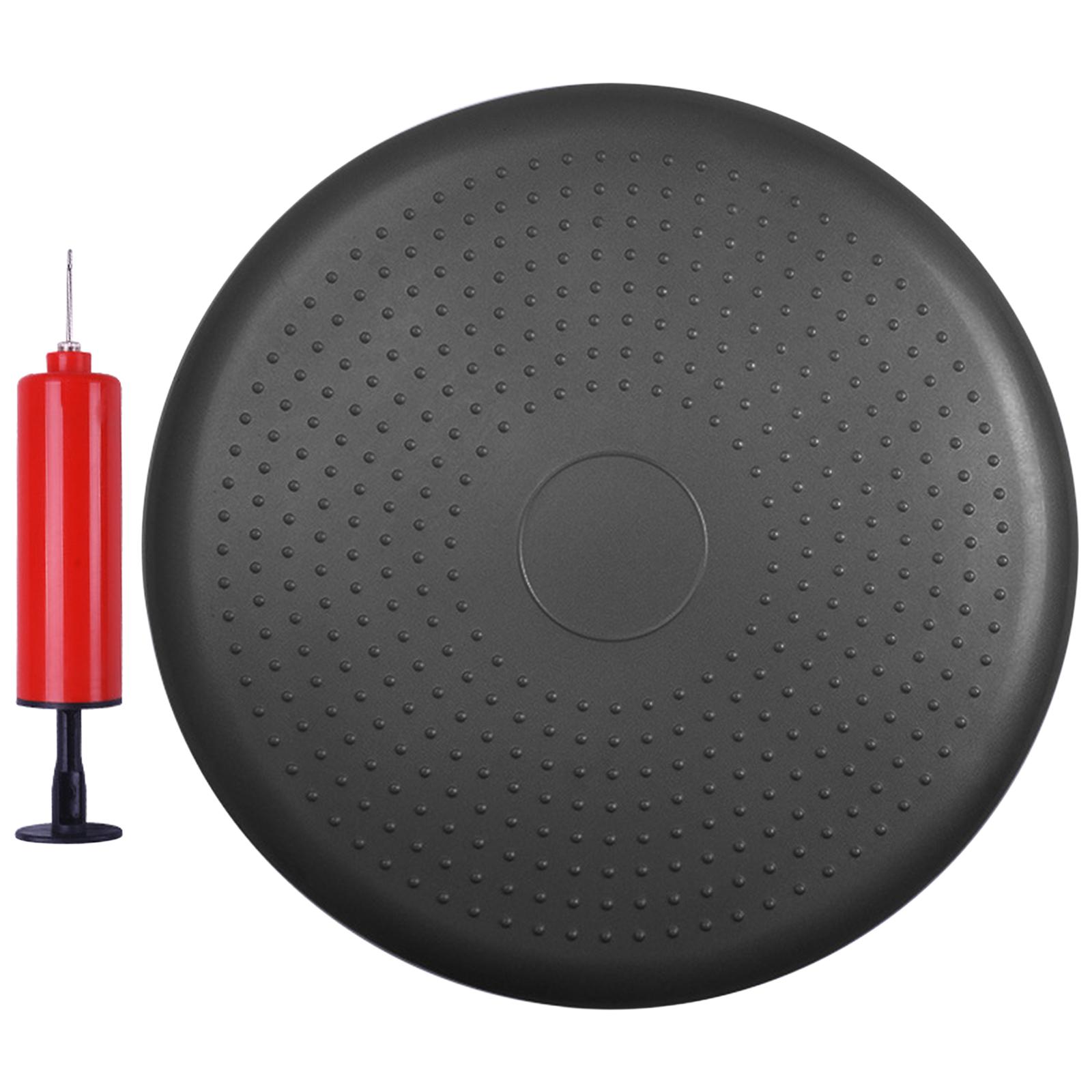 Description Picture 6 of itemYoga Balance Ball Gym Inflatable Stability Wobble Training Balanced Cushion Fitness Massage Pad Mat Disc Cushion