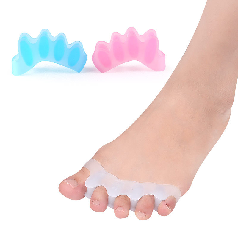 Best of 2Pcs=1Pair Black Orthopedic Product Silicone Separator Gel Toe Protector Bunion Corrector Foot Finger Straightener Pedicure Tool Reviews & Tips - Image 4