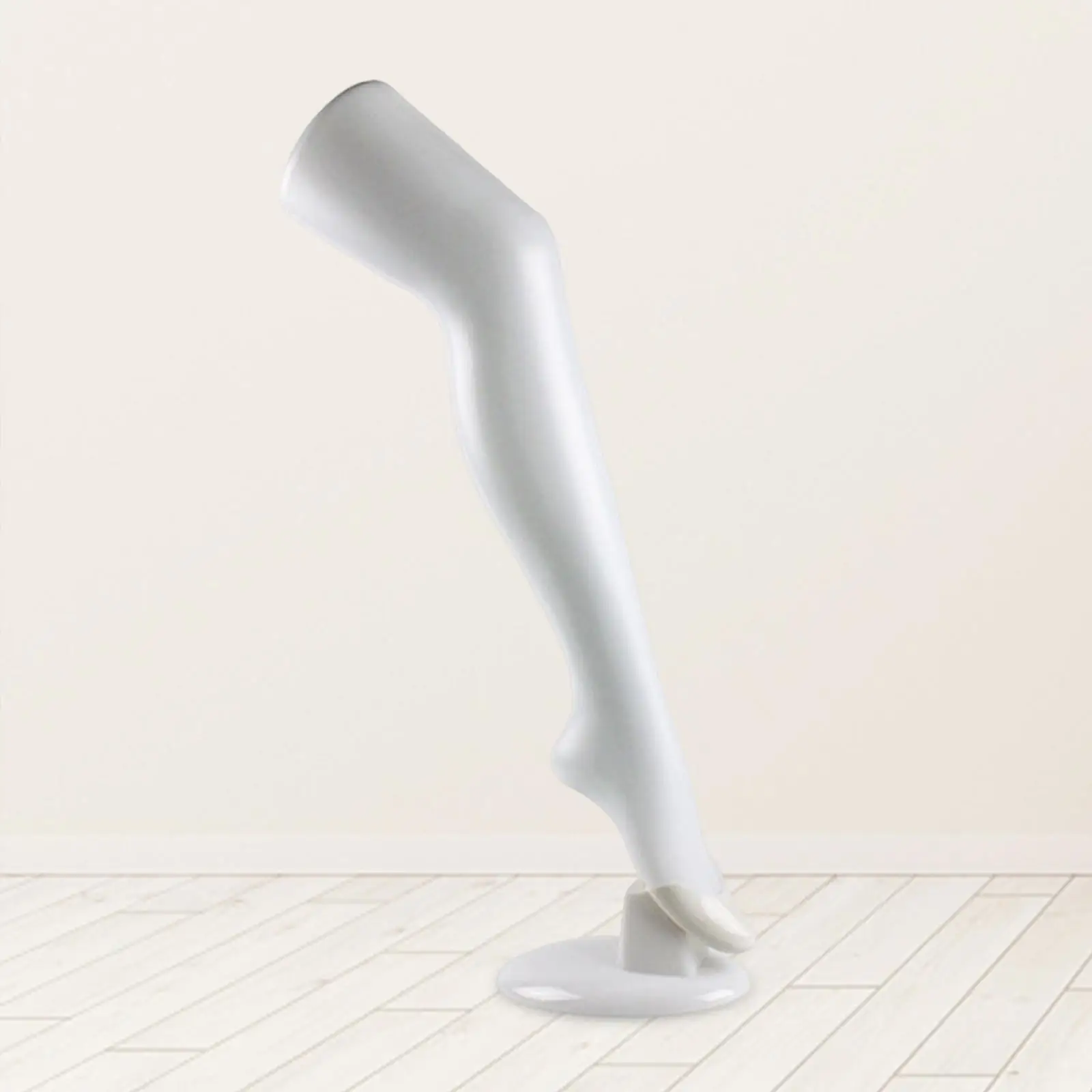 Free Standing Hosiery Mannequin Leg Practical Sock Display for Commercial Window