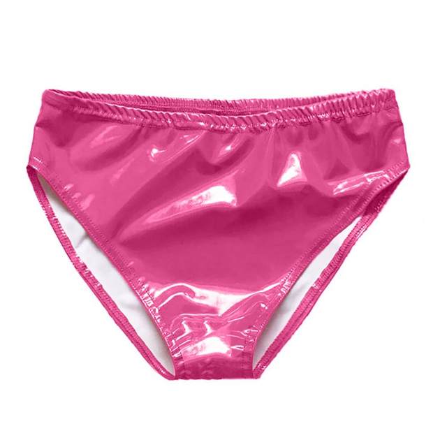 Haian Plastic Bikini Panties PVC Underwear Color Transparent