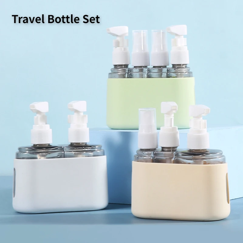 Best of 2 / 3 / 4-In-1 Travel Bottle Set Combination Shampoo Shower Gel Hand Wash Lotion Split Empty Bottle Travel Kit Accessories Reviews & Tips