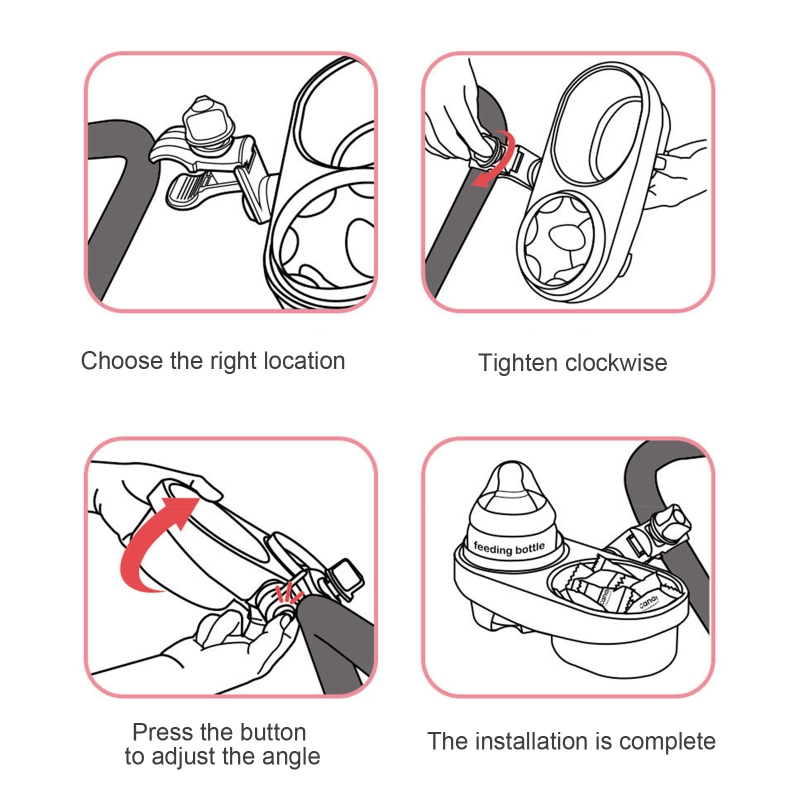 universal stroller tray