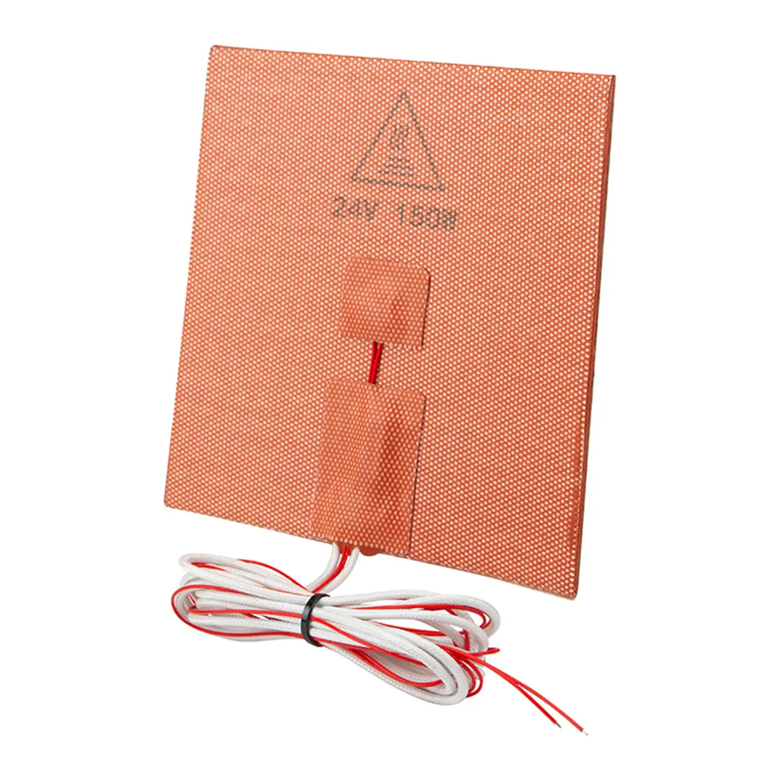 Silicone Heater Heating Pad 24V 150W for 3D Printer Heating Pad 150Mmx150mm with 3M Adhesive