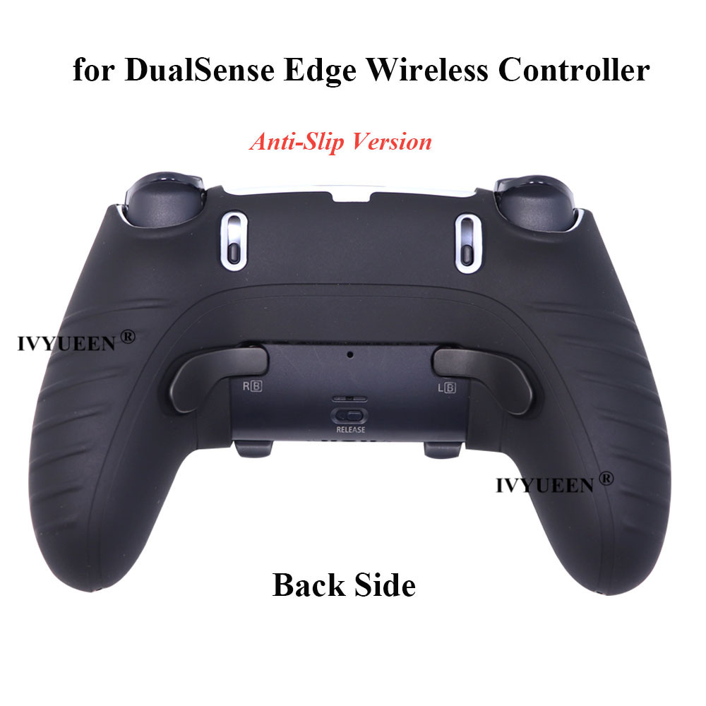 IVYUEEN Anti-Rutsch-Schutzhülle für PlayStation 5, PS5, DualSense Edge Controller, weiche Gummi-Silikonhülle, Griffabdeckung – Detail 5