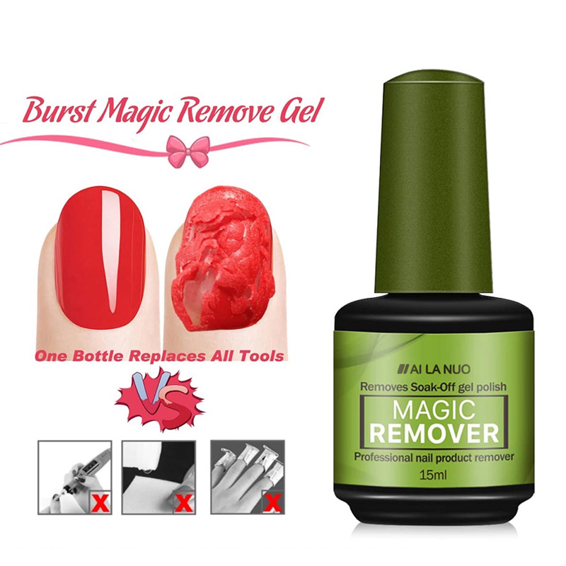 Best of Magic Remover Gel Nail Polish 3-5 Mins Fast Remover Manicure Degreaser 15ml Soak Off UV LED Burst Removal Cleaner Nail Art Tool Reviews & Tips