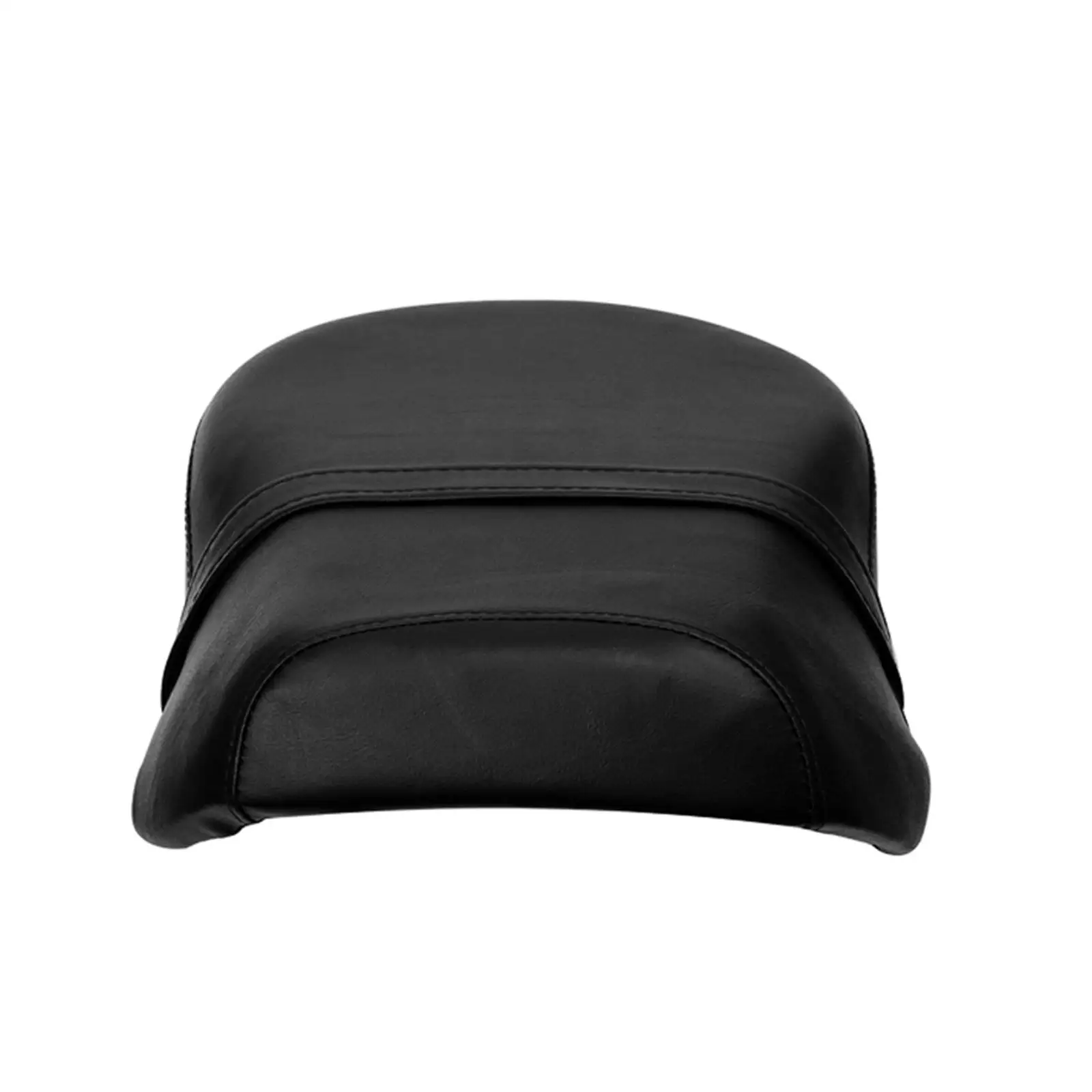 Black Motorcycle Pillion Cushion Pad Motorcycle Passenger Seat Cushion for Harley Sportster 883 1200