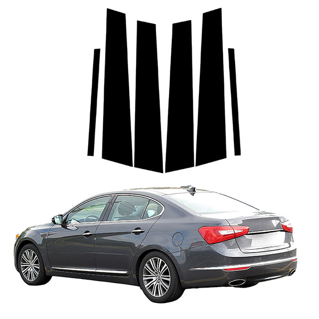 For Kia Cadenza VG K7 2010 2011 2012 2013 2014 2015 2016 Car Pillar Posts Door Window Trim Cover Stickers Accessories AliExpress
