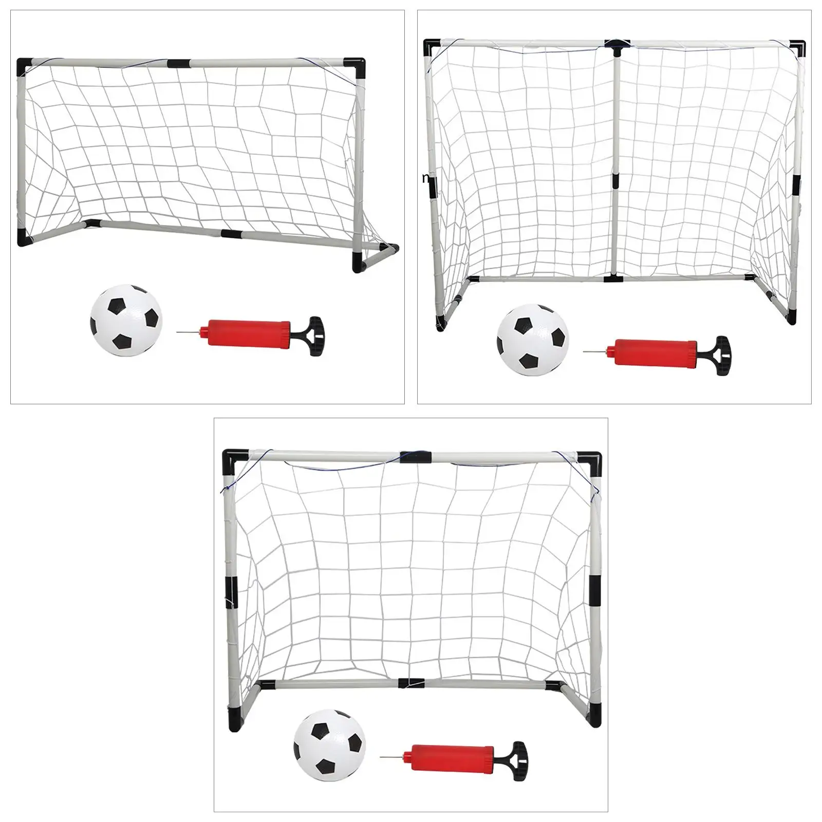 Children Football Goal   Toys , Easy to Disassemble for Storage and Portability Soccer Accessories Lawn Activities