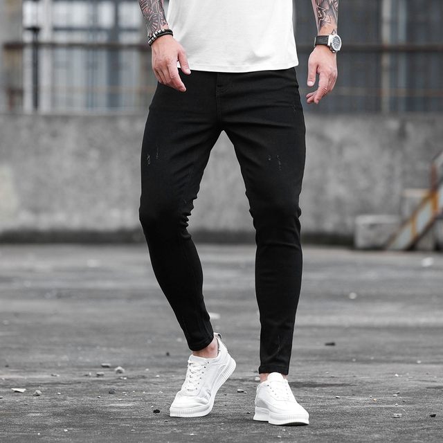 Black skinny hotsell jean joggers