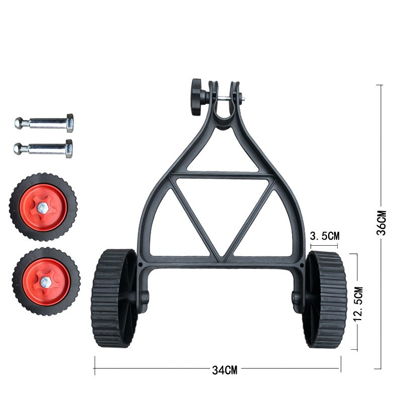 Title 6, Universal Grass Trimmer Support Wheels Electric...