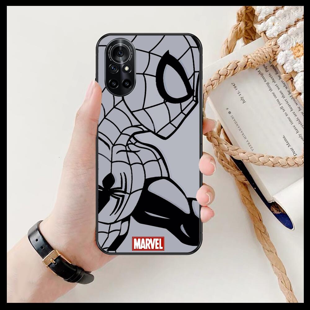 Прозрачный чехол для телефона Marvel Железный человек Человек-паук для  Huawei Honor 20 10 9 8A 7 5T X Pro Lite 5G Black Etui Coque Hoesjes комикс  Fash | AliExpress