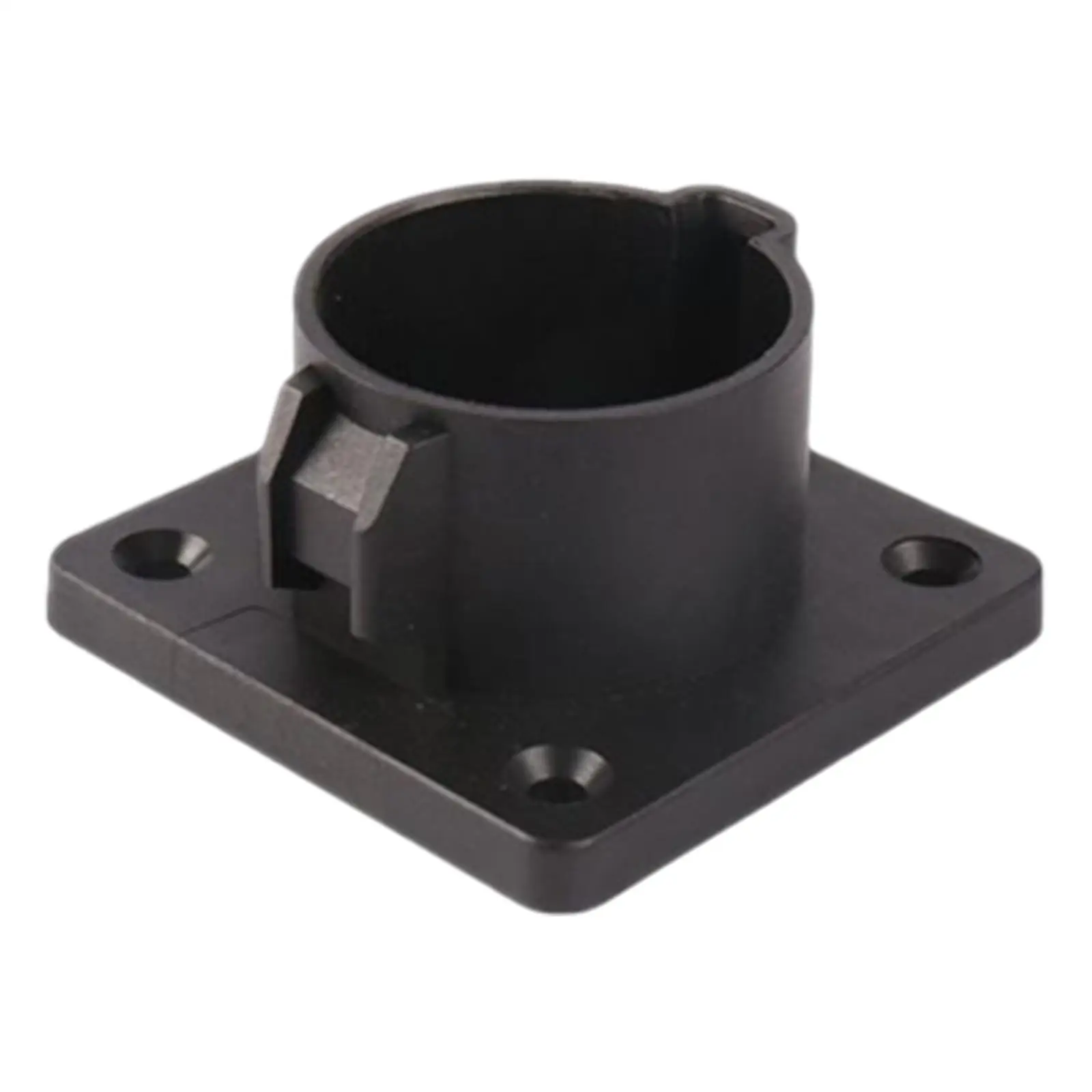   Dock ,5 Holes  Dock Charging Plug Holder Fits for SAE J1772 Connector Easy Installation Vehicle Parts Car Supplies