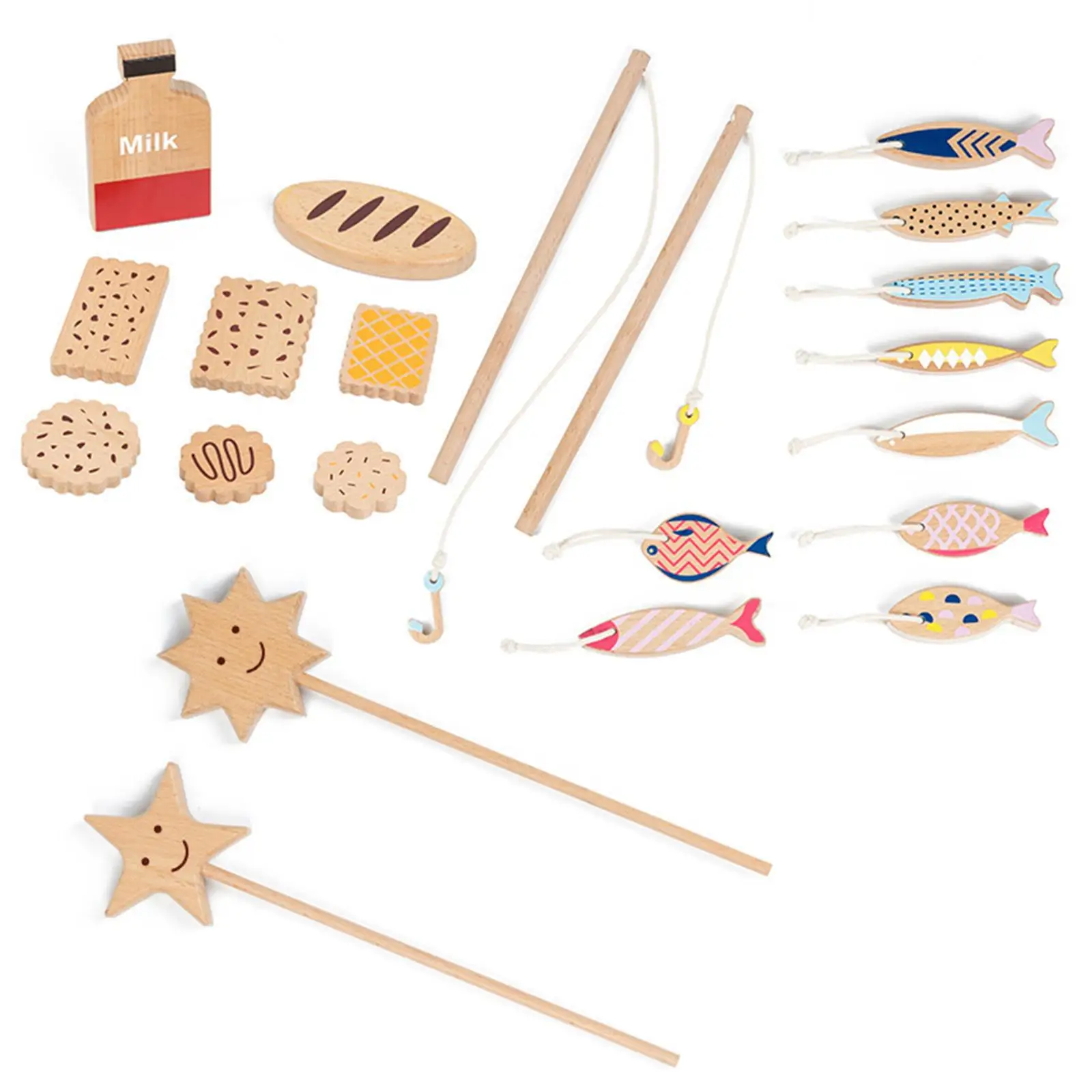 Pretend Wooden Handicraft Toy Activities for Children Boys Girls Favors