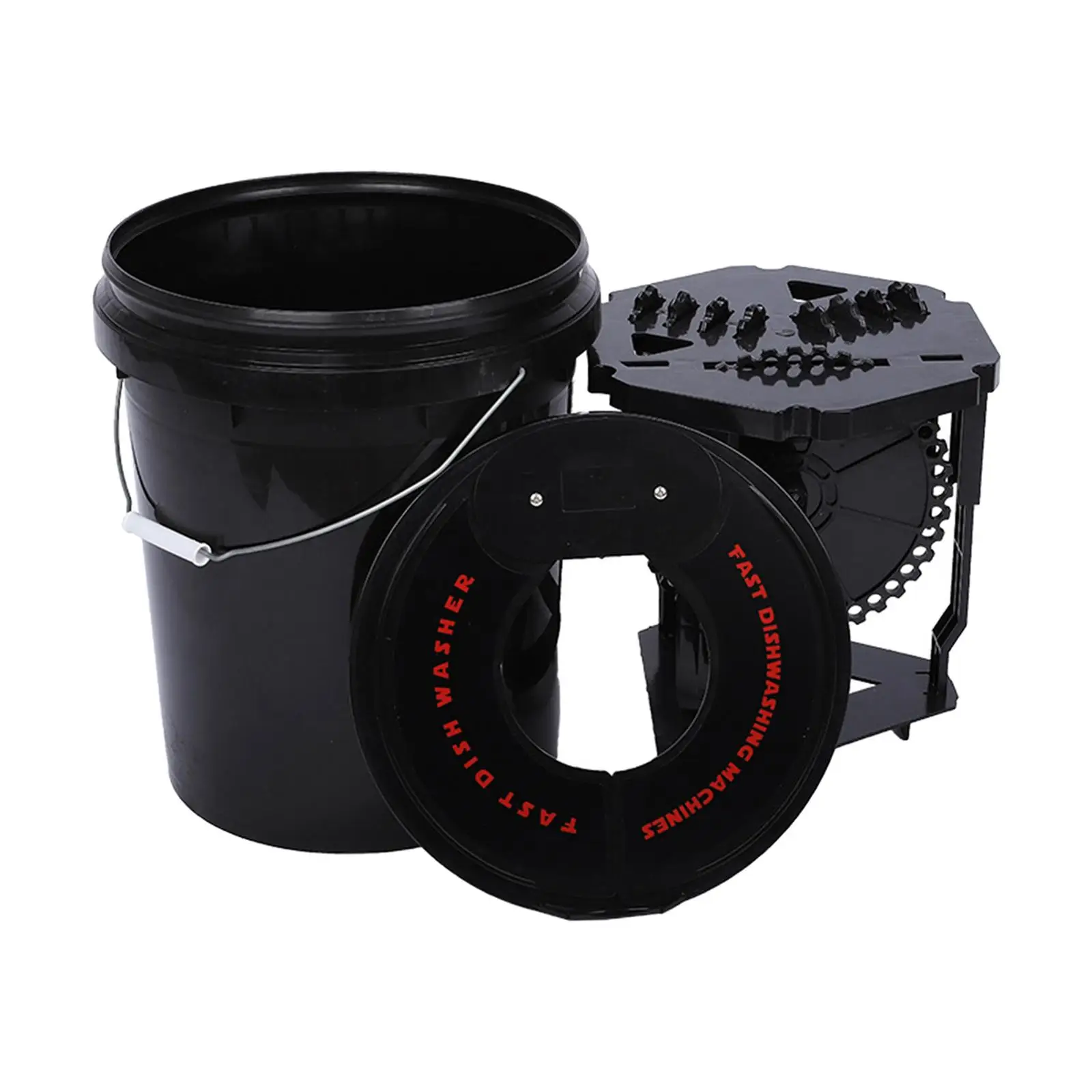 Car Washing Pad Washer Cleaning Bucket Small Bucket for Polishing Pads Cleaning