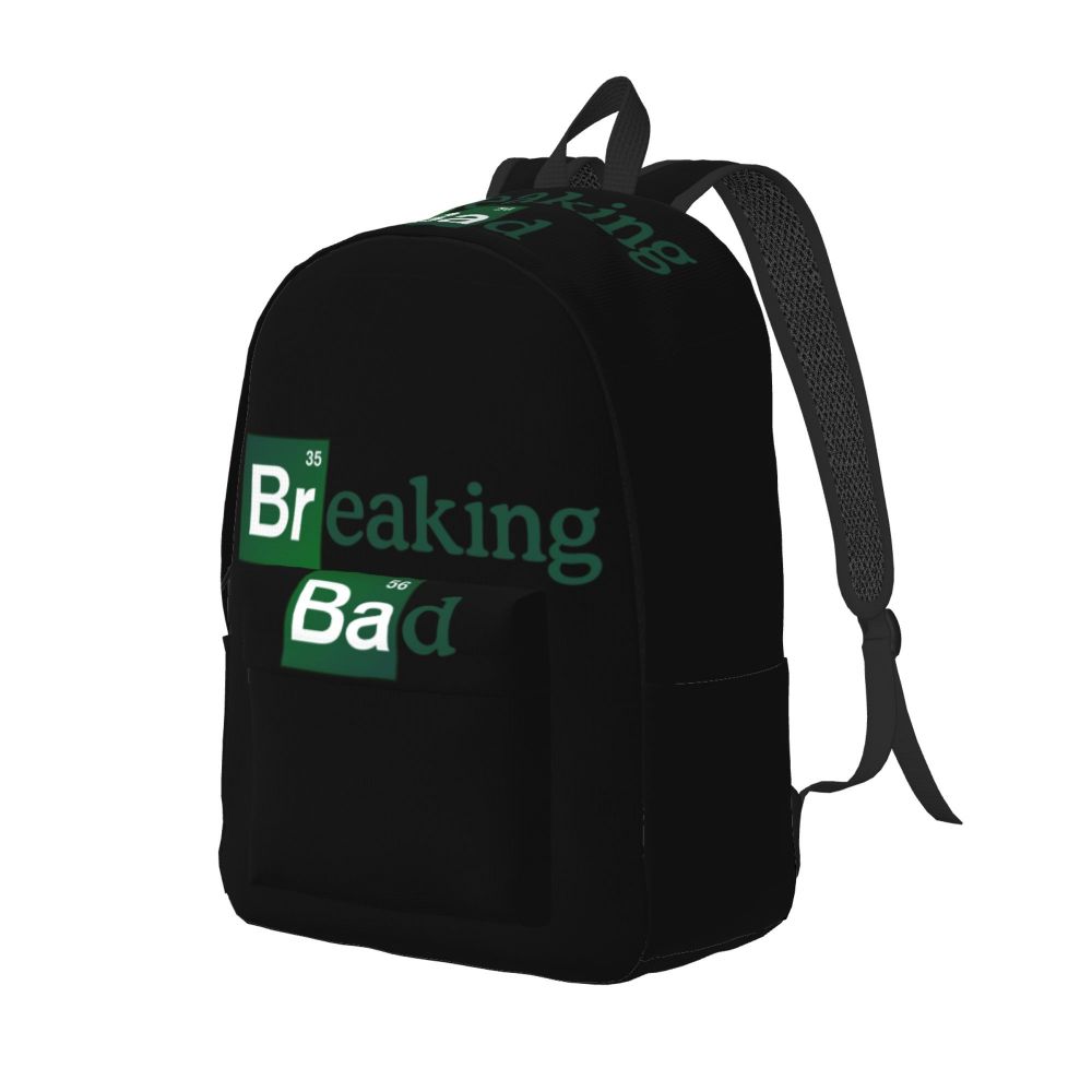 Angustiado Breaking Bad Laptop Mochila Homens Mulheres