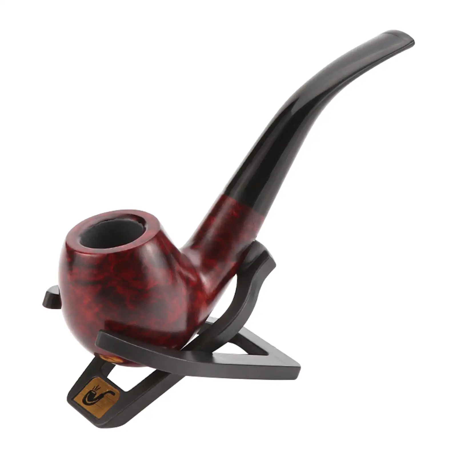 Handy Foldable Smoking Pipe Stand Rack Holder for 1 Tobacco Pipe