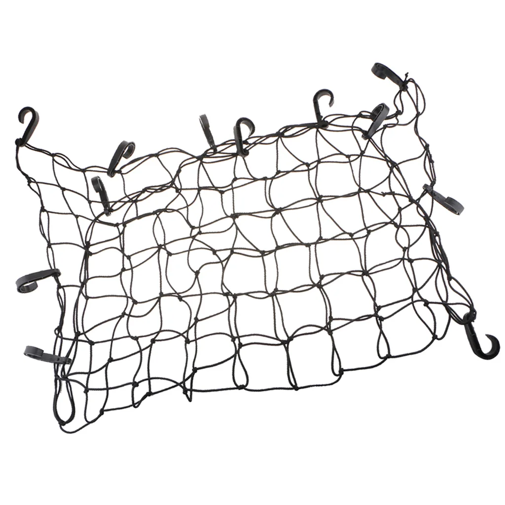 90*120cm Roof  Elasticated Net Luggage Carrier  Basket Holder Made of Latex + Plastic