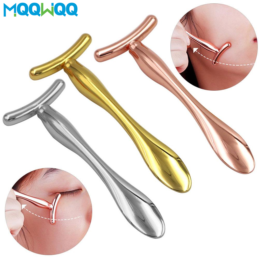 Best of Metal Face Massage Stick Eye Cream Applicator Metal Eye Roller Cream Spoon Spatula Anti Wrinkle Facial Thining Beauty Care Tool Reviews & Tips