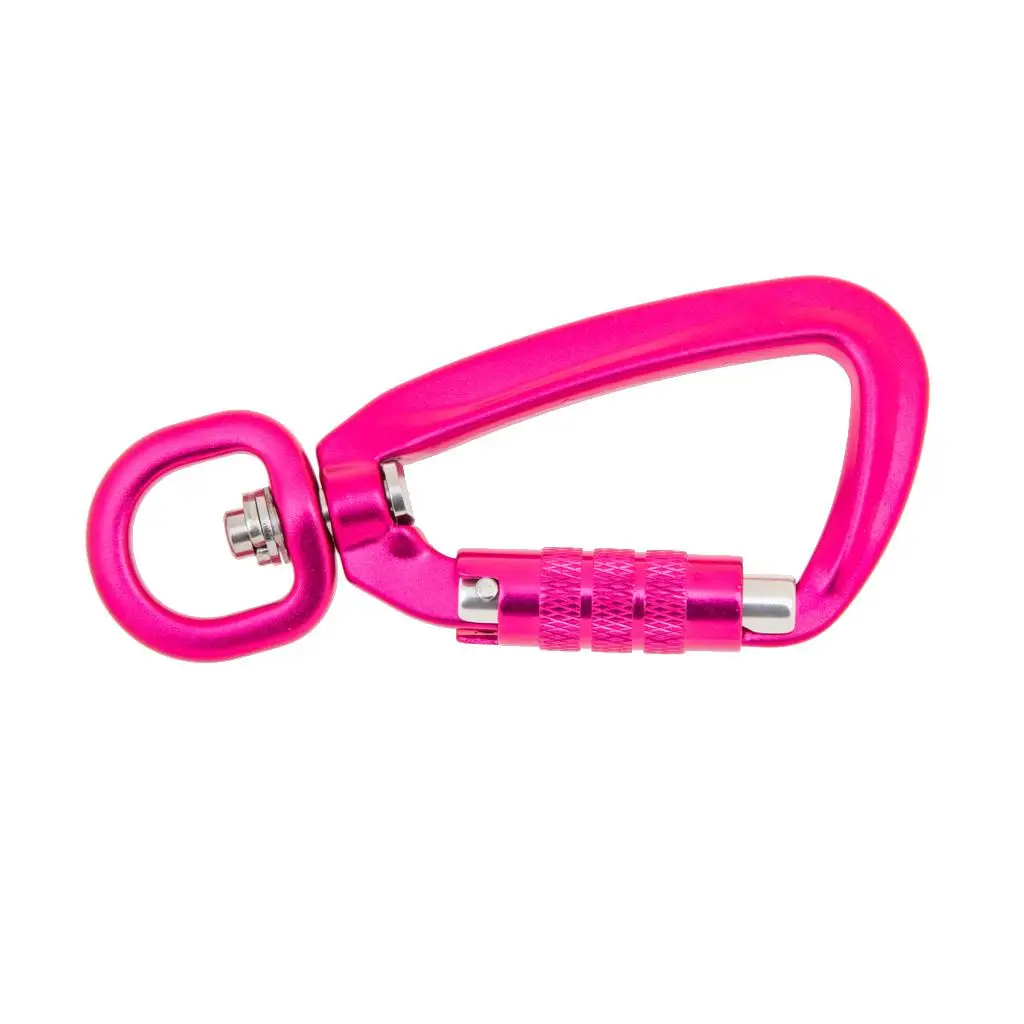 500KG Auto  Carabiner with  Rotating  Outdoor Climbing Hiking