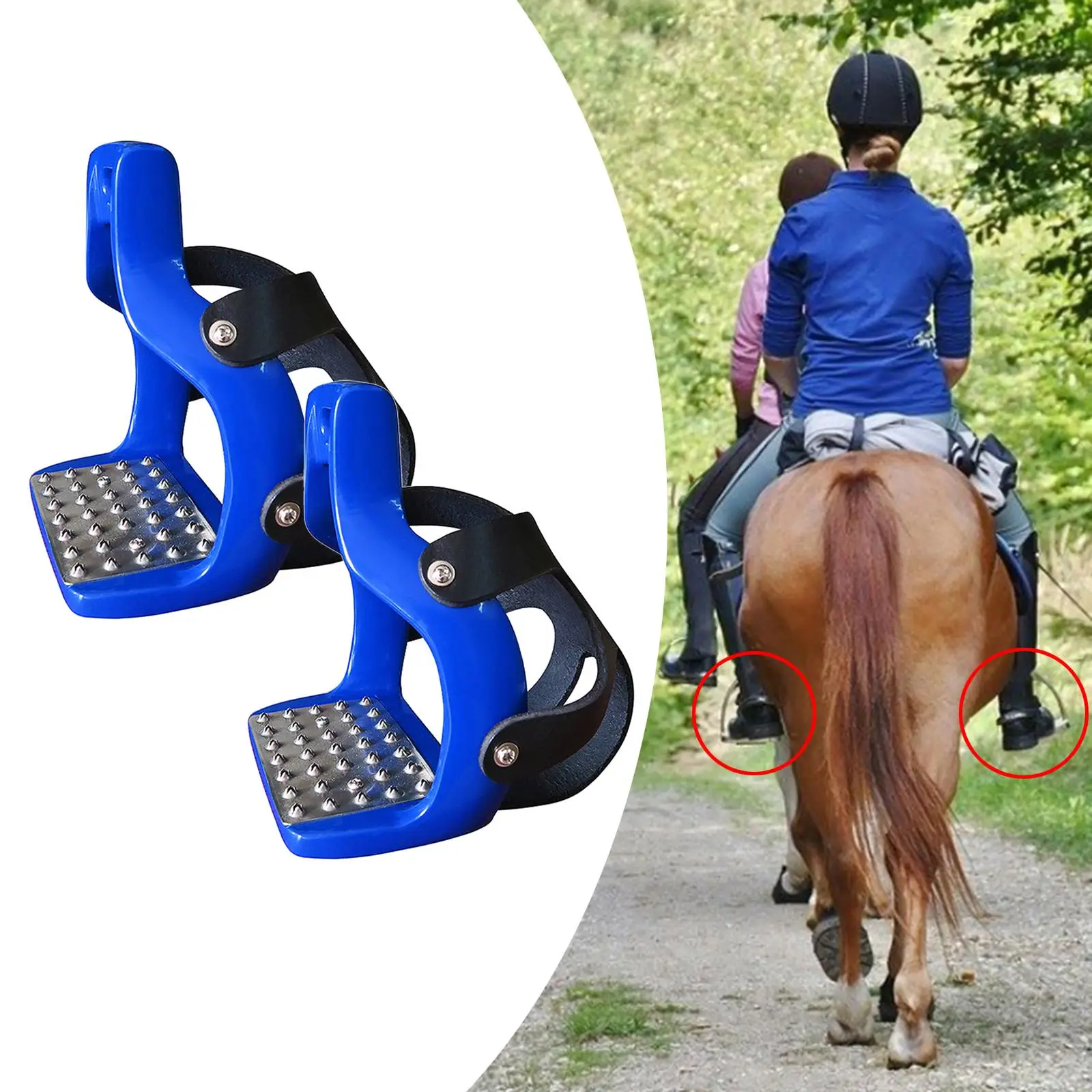 Stirrups for Saddle, Wides, Horse Ridings   Die-Cast