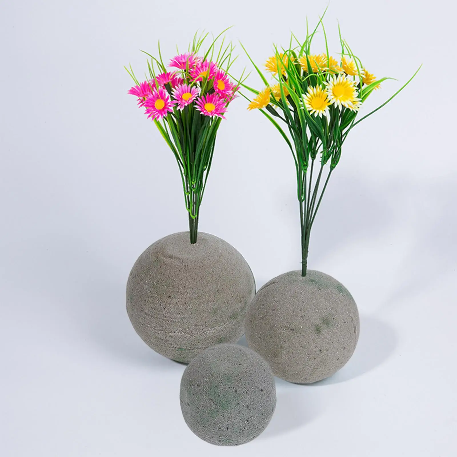 3 Pieces Floral Foam Brick Plant Foams Base for Florist Garden DIY Crafts