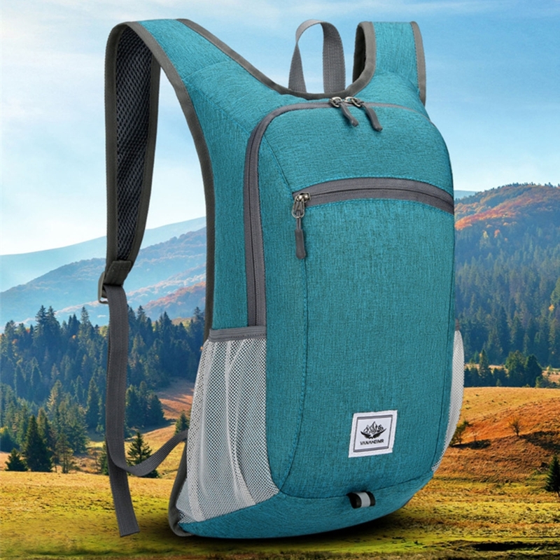 de viagem, mochila para acampamento ao ar