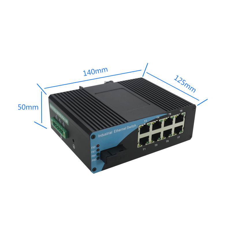 Interruptor industrial 1-port 100 1000base-t (x) +