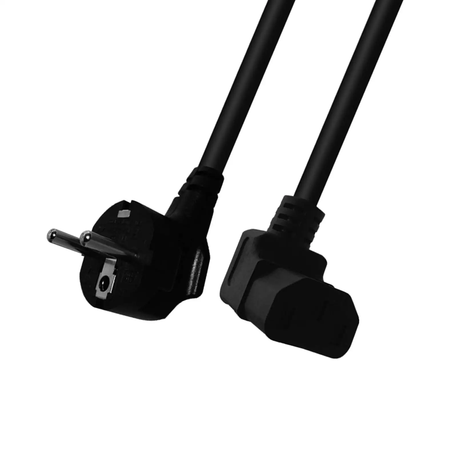 up Angle 100cm  Plug Angled C13 Computer Power Cable Repl ement  cessories Professional Simple Installation ,Bl k