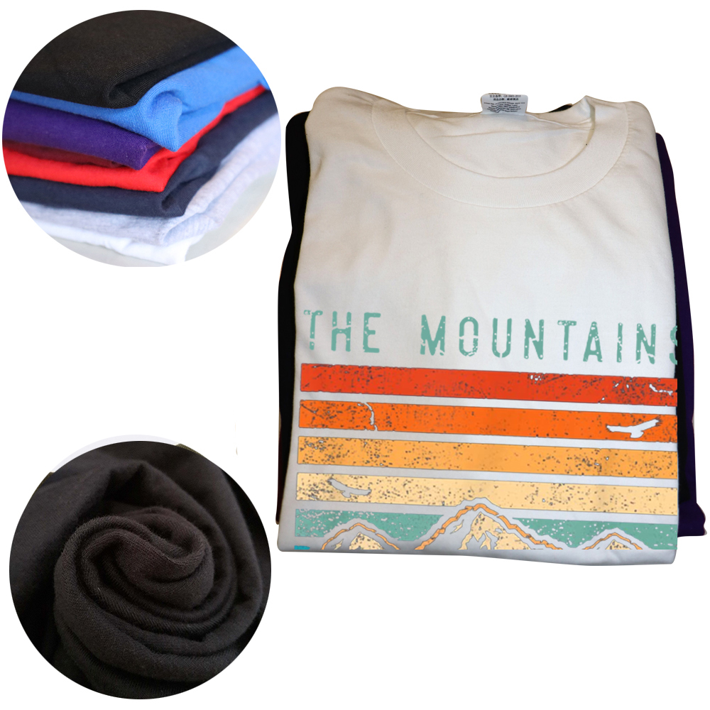 Berge ruft, ich muss gehen Retro Vintage T-Shirts Sommer Baumwolle Wandern Abenteuer Parks Camping Wildtiere Outdoor T-Shirt – Detail 4