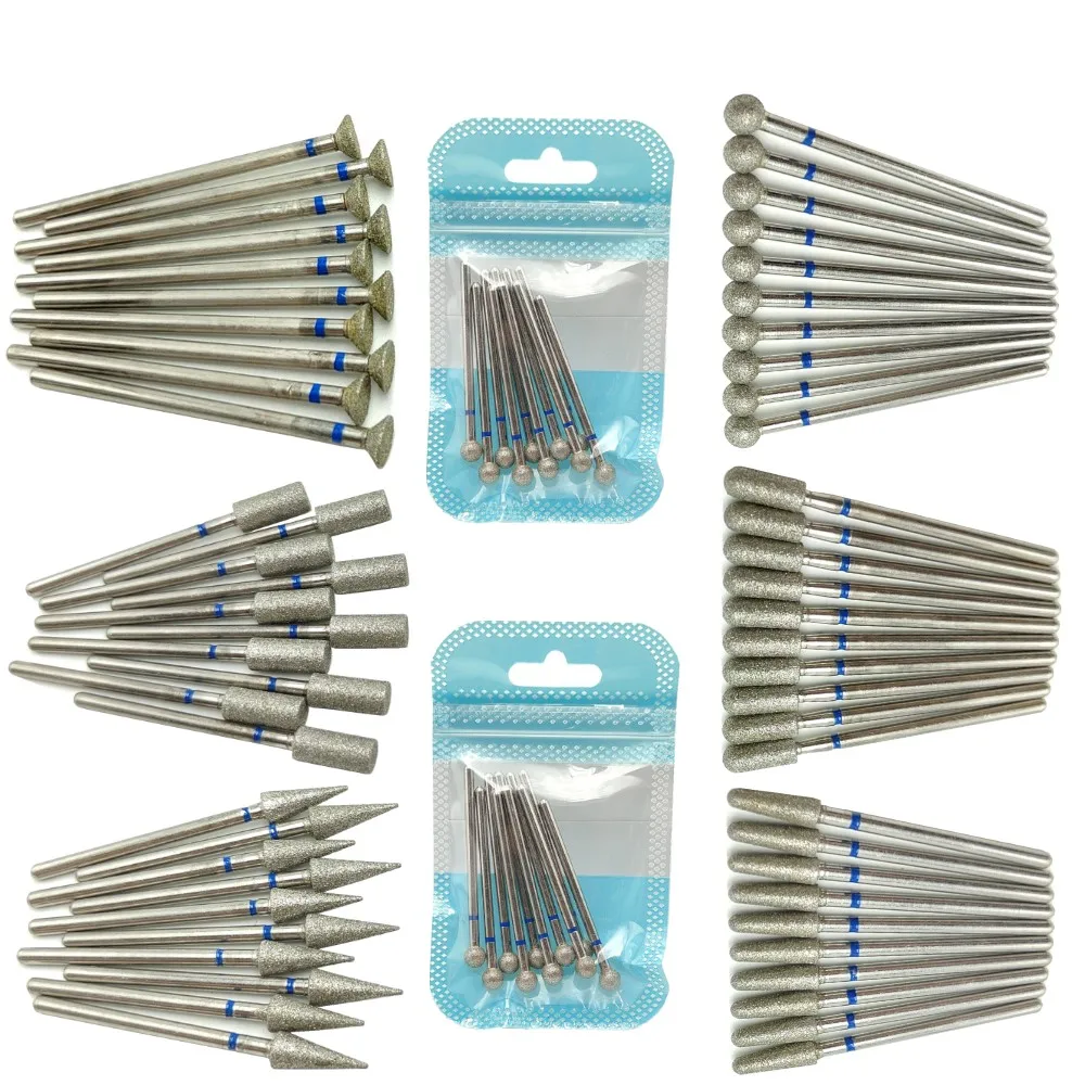 Best of 10pcsSet Diamond Nail Drill Bit Rotery Electric Milling Cutters For Pedicure Manicure Files Cuticle Burr Nail Tools Accessories Reviews & Tips