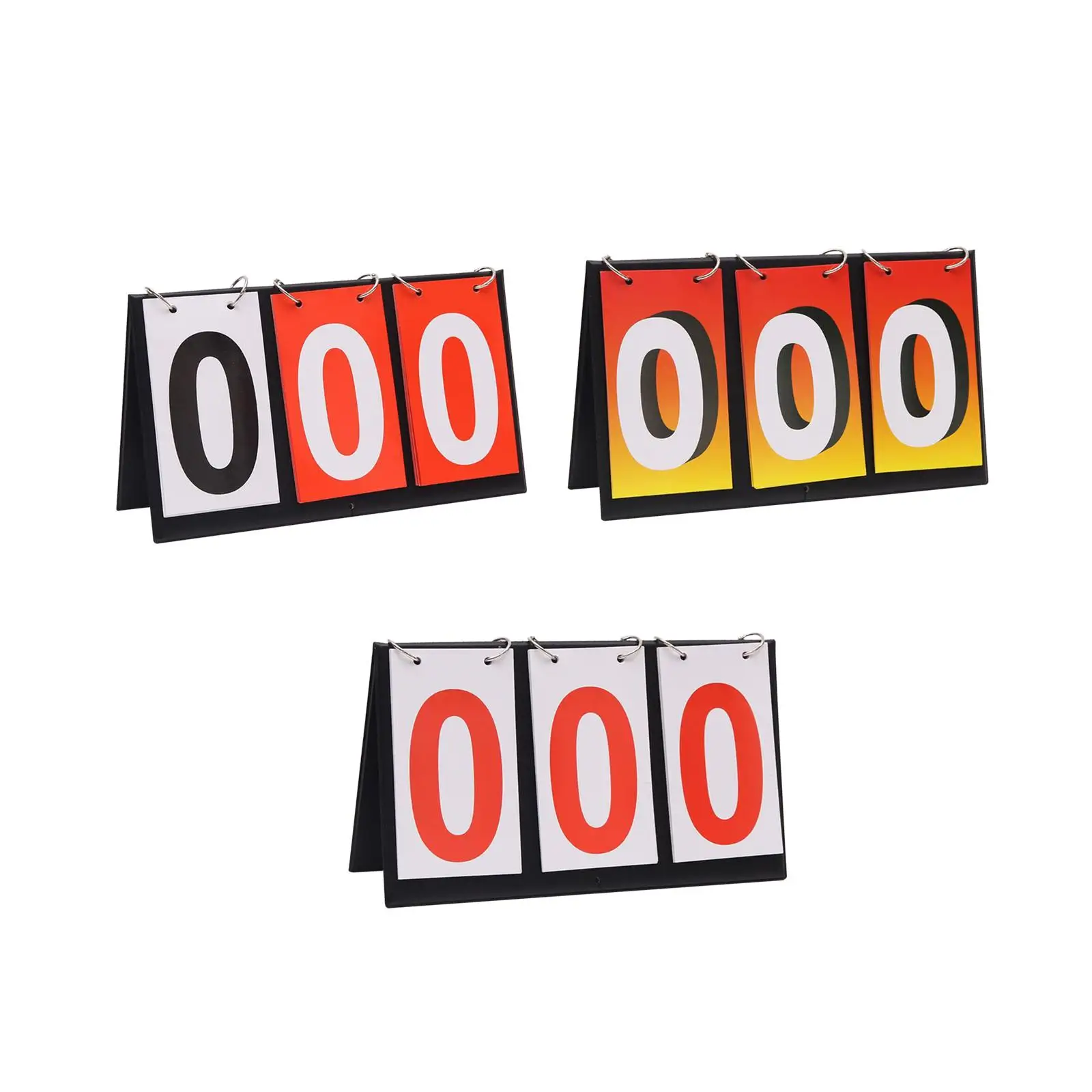 Table Top Scoreboard Soccer Referee Portable Score Keeper for Indoor Outdoor Sports Football Baseball Pingpong Ball Volleyball