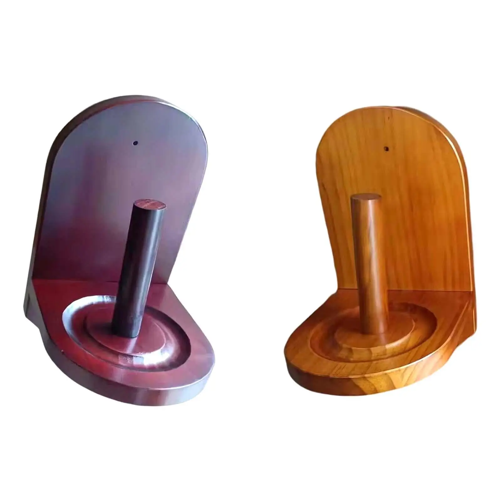 Wooden Cone Chalk Holder Wall Mount Sturdy Hand Chalk Holder for Billiards Pool Table Accessories