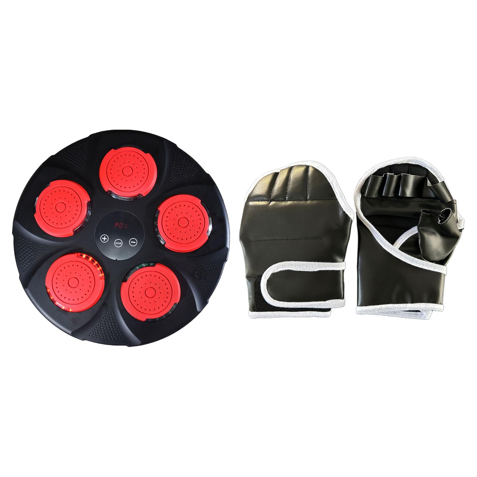 Music Boxing Machine Electronic Boxing Target for Children Punching Pad for Sports Home Gym Exercise Fitness Improves Agility