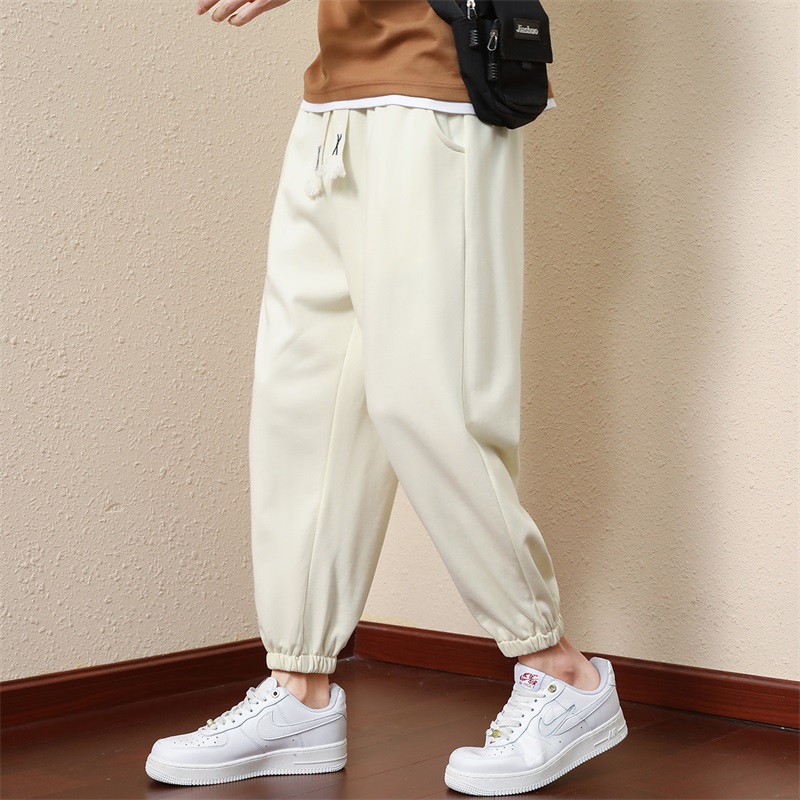 Description Picture 2 of itemMen's Casual Pants with Plush Trend Leggings Winter and Autumn Sports Pants