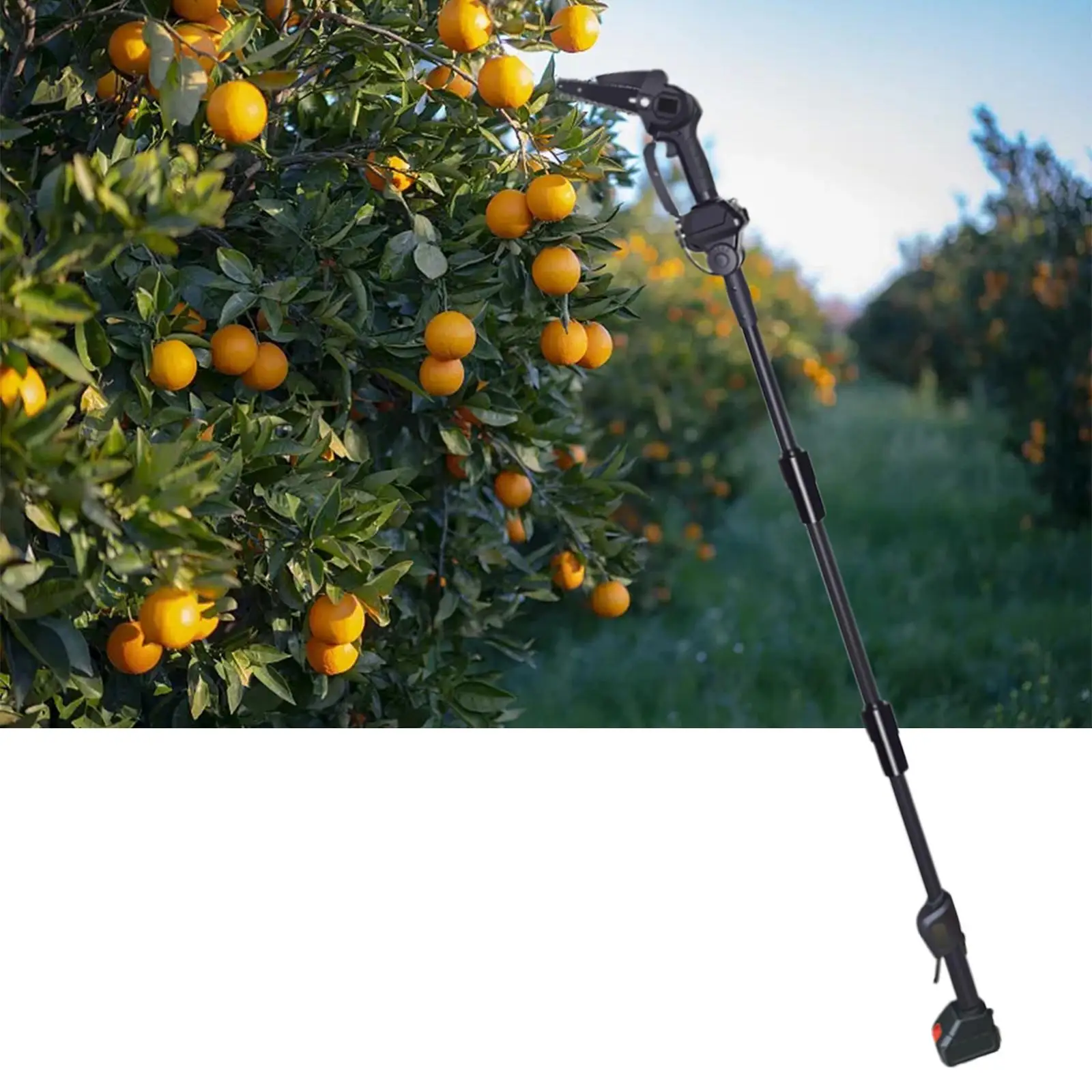 Electric Telescoping Pole Saw Detachable Chainsaw Cordless Electric Chainsaw Pole Saws for Tree Trimming Tree Pruning