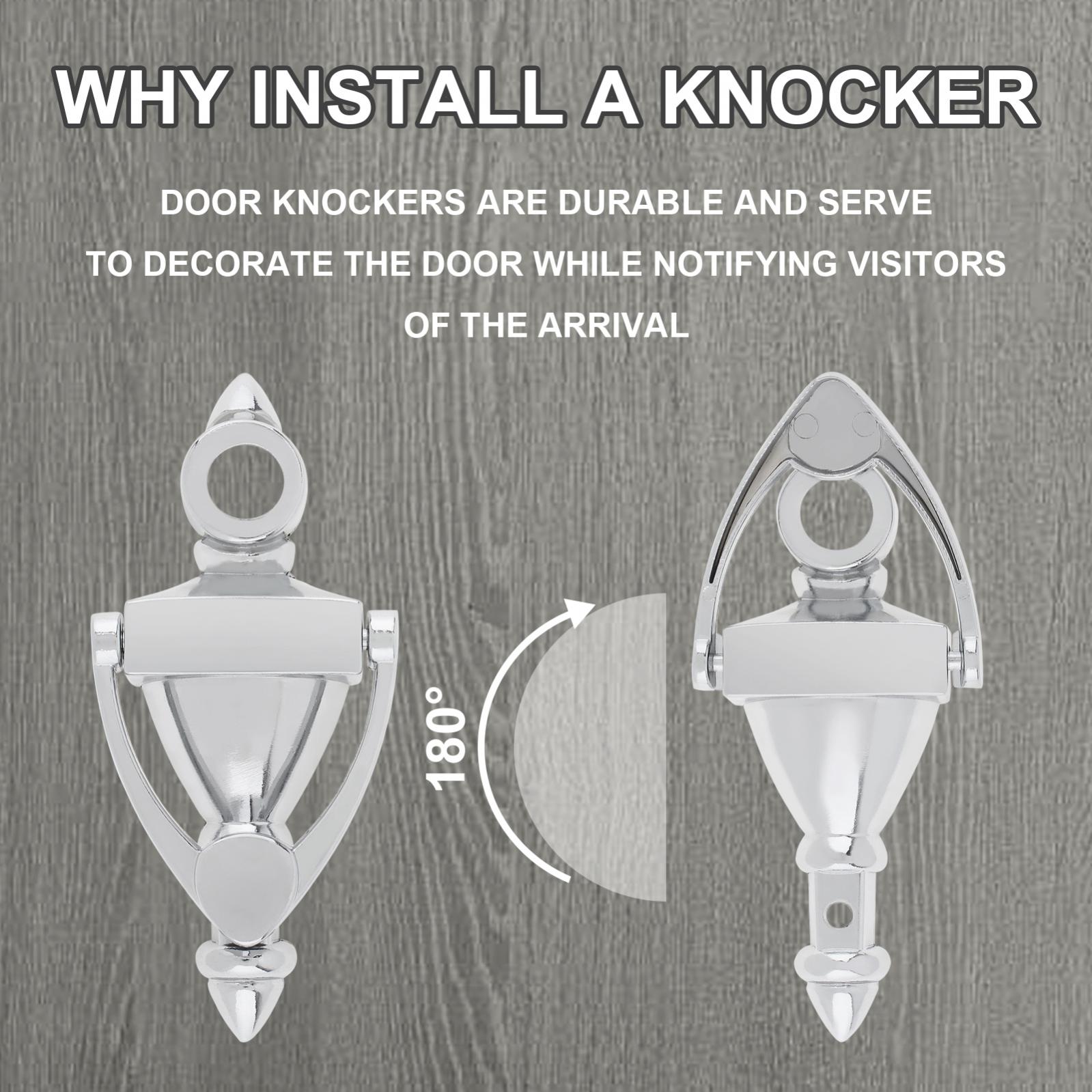 Aldrava de liga de zinco, 180 Graus