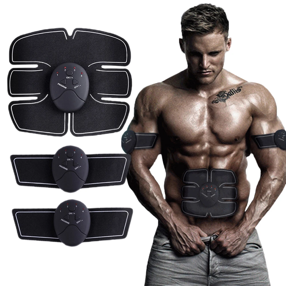 Best of Electric EMS Muscle Stimulator Wireless Buttocks Trainer Abdominal ABS Stimulator Fitness Body Slimming Massager Sculpt Machine Reviews & Tips