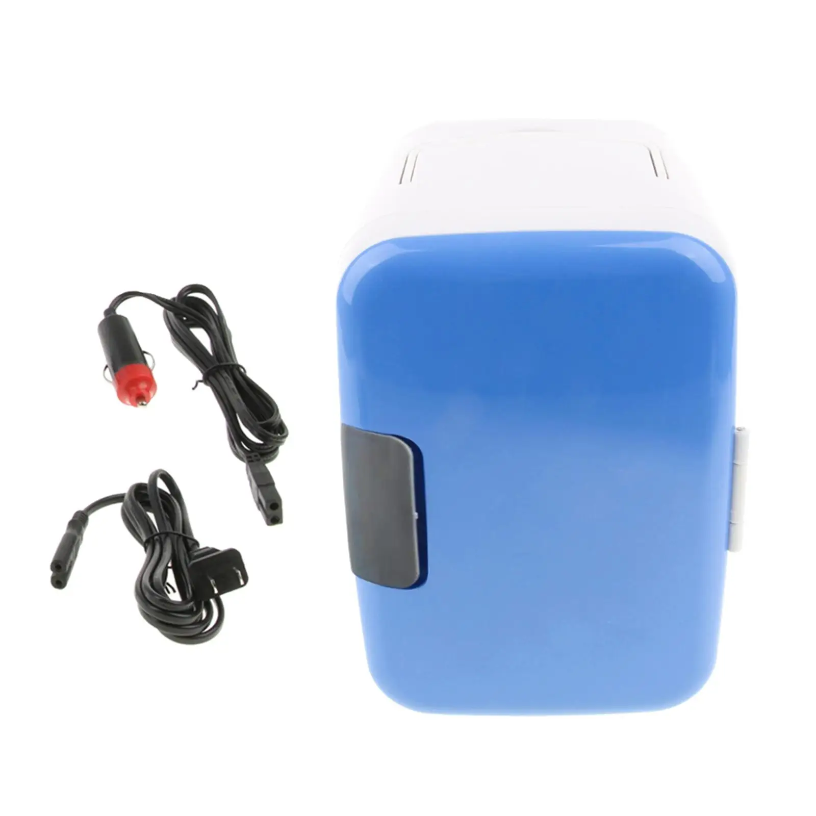  4L Portable Mini Fridge Warmer Electric Refrigerator Blue