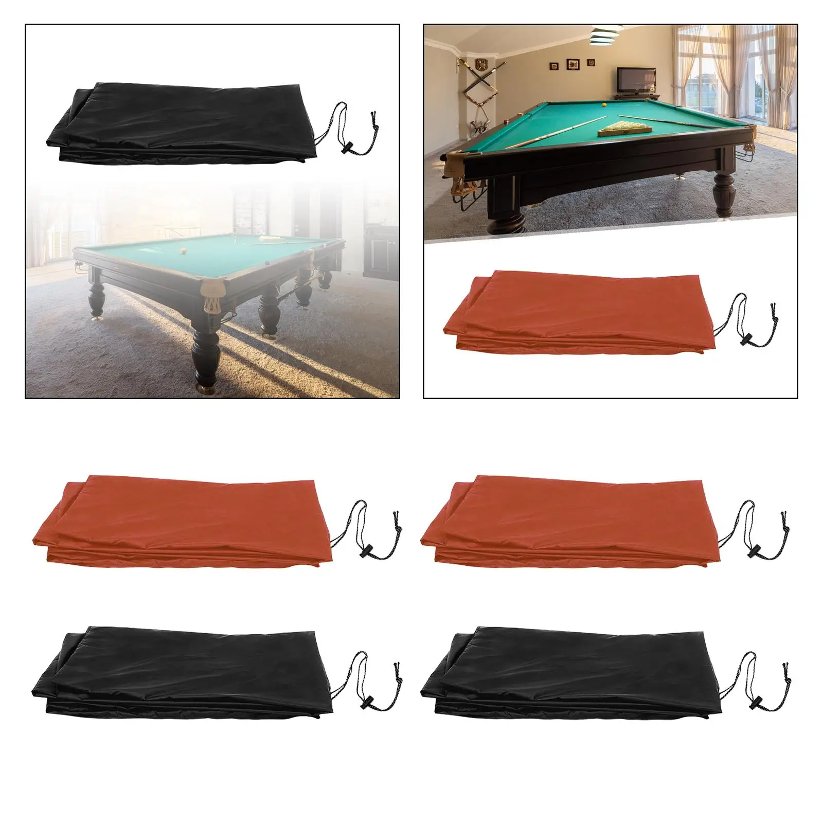 Billiard pool table cover, pool table protection cover, waterproof rain cover