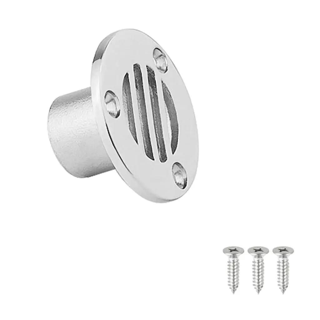 Floor Drain with Screws 316 Stainless Steel Boat Plumbing Fittings 1inches