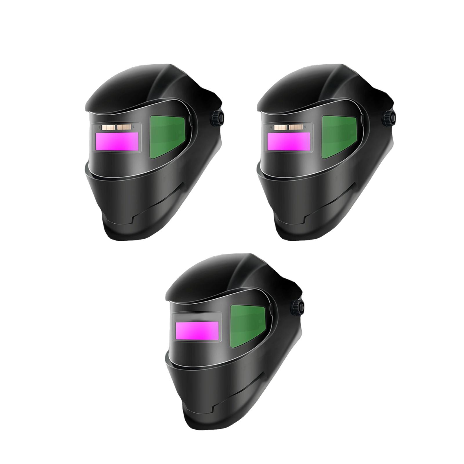 Flip up Welding Face Cover Breathable Adjustable Panoramic Weld Hoods