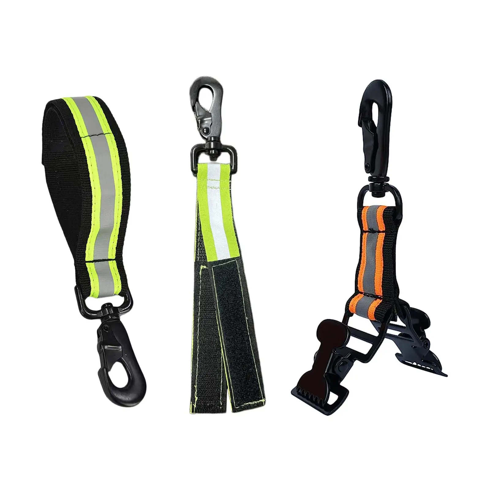 Firefighter Glove Strap Heavy Duty with Buckle Sturdy Workers Glove Strap Work Gloves Holder Clip for Workers Firefighters