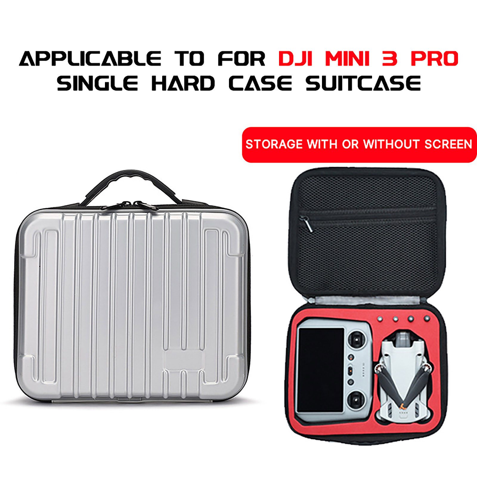 single hard shell suitcase