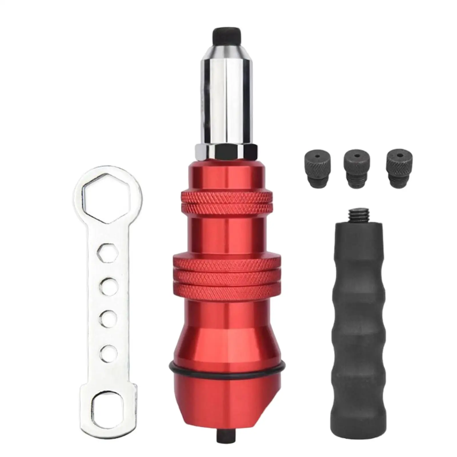 Cordless Drill Riveter Adapter Insert Nut Automatic Insert Threaded Hand Tools Electric Rivet Nut  Adapter for Outdoor Home