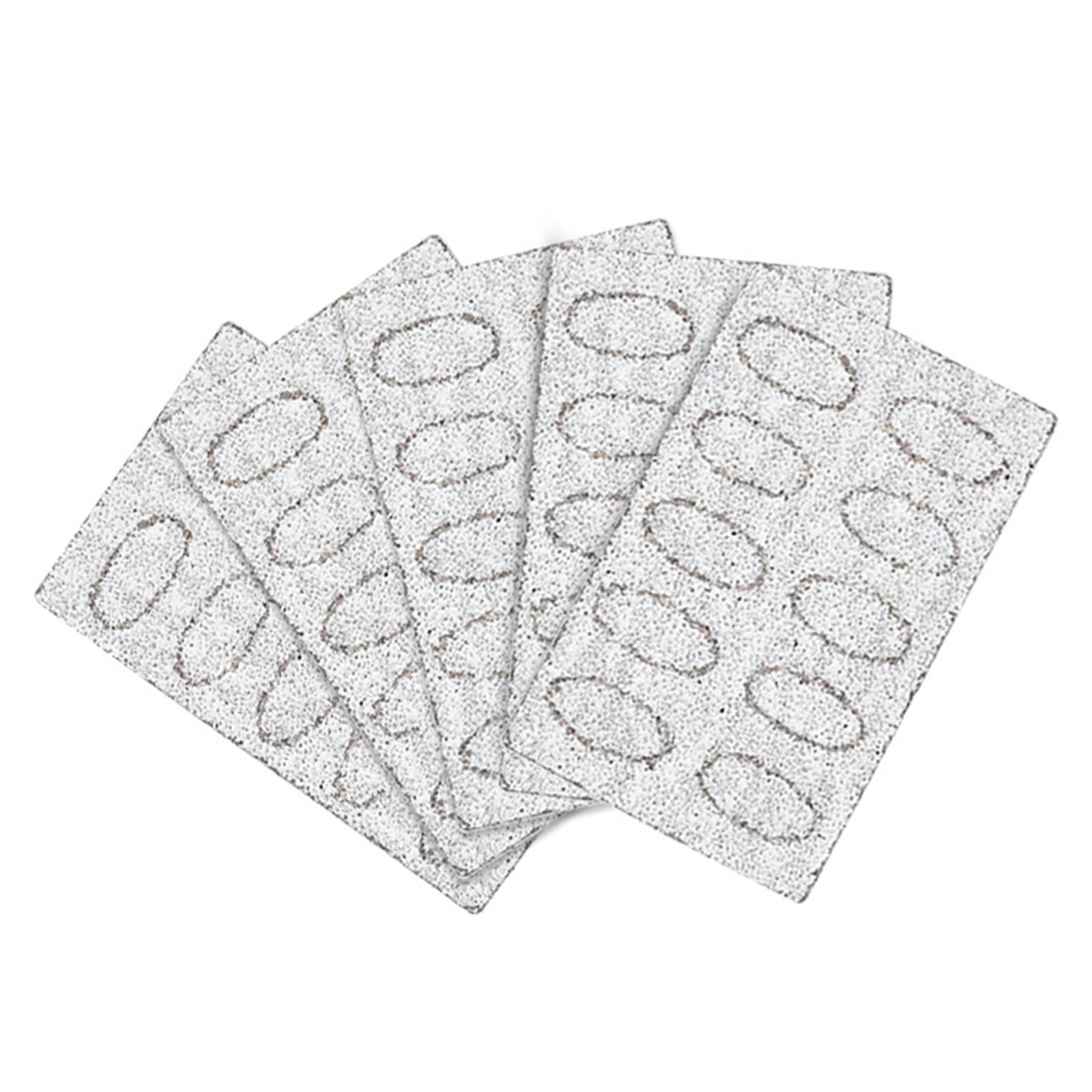 50Pcs Nail Pusher Replace Sanding Paper for Home SPA Salon Manicure Pedicure