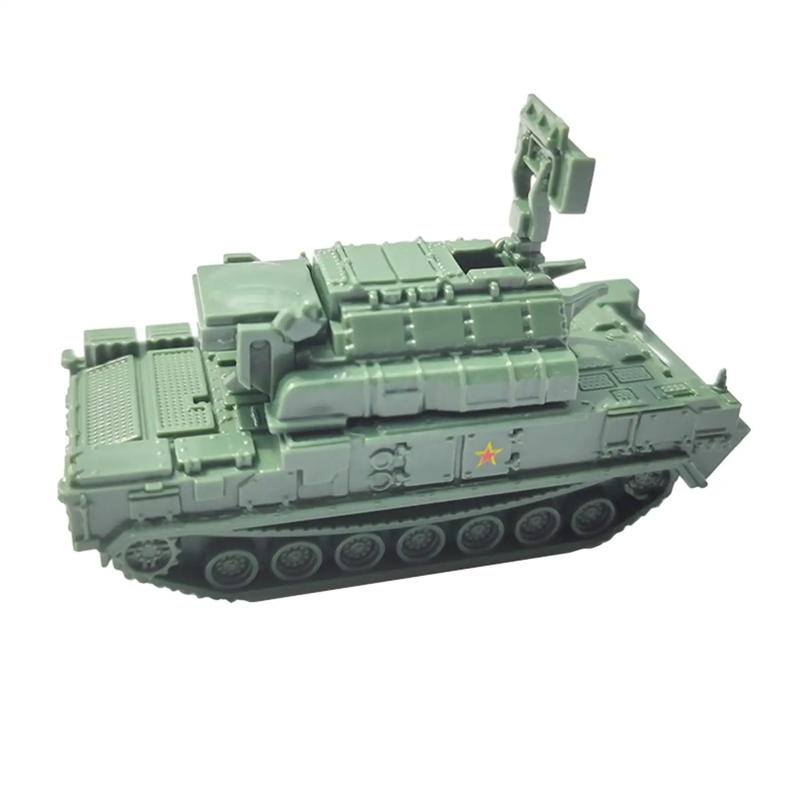 1:144 Building Model Kits DIY Assemble Education Toy 4D Tank Model Assembled Tank Model for Display Kids Gift Boys Collectibles