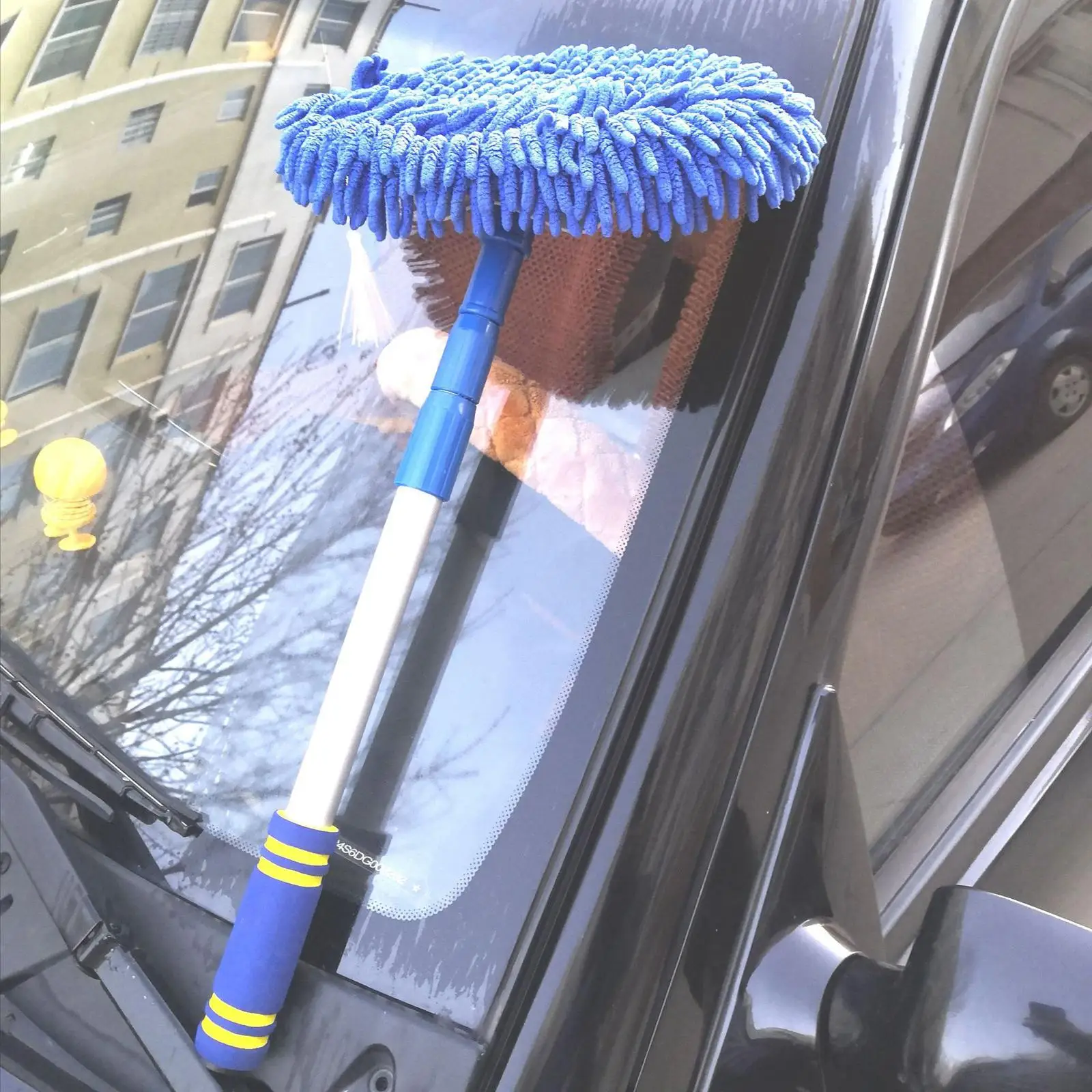 Car Wash Brush Mop  Adjustable Length Interior Fit for RV Truck