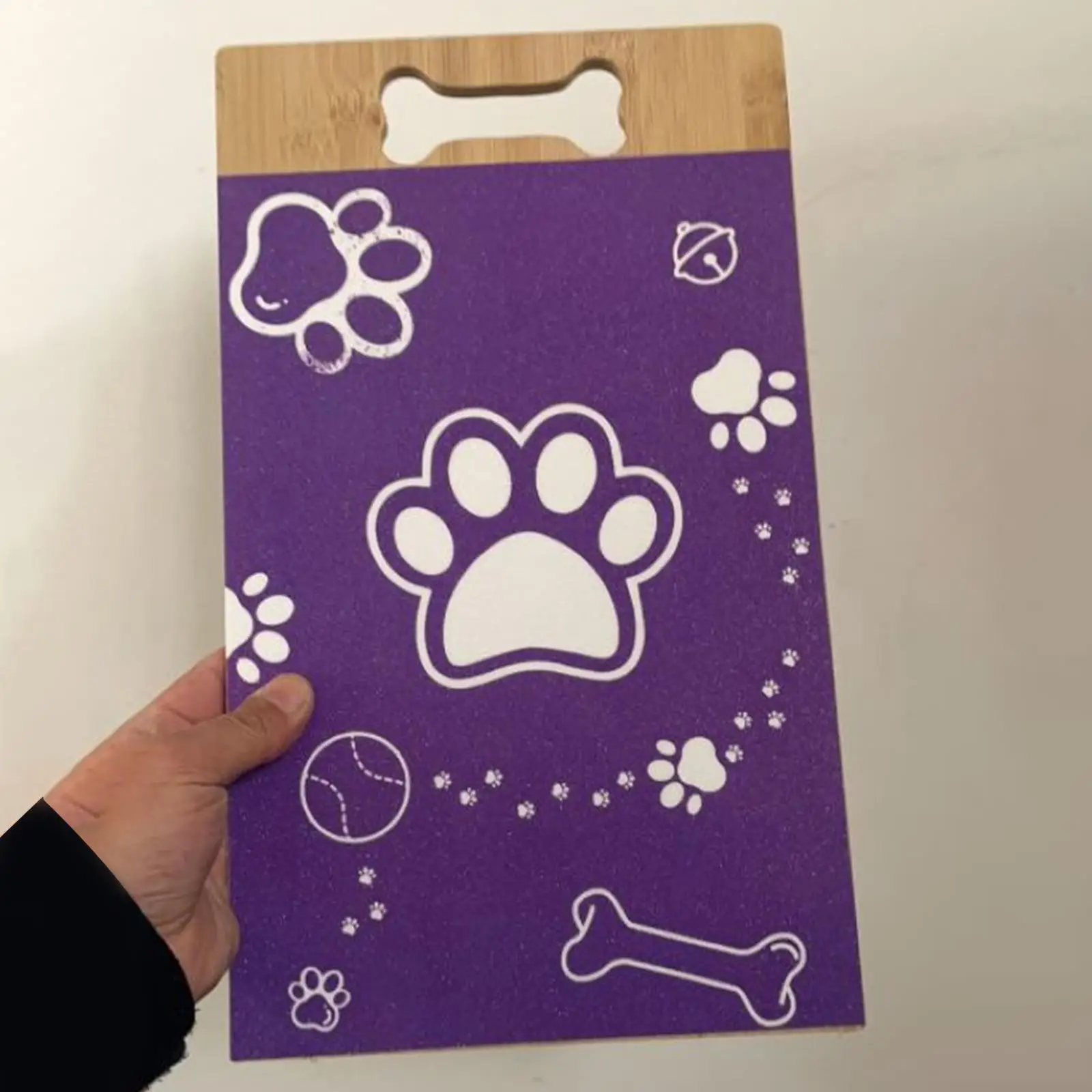 Double Sided Dog Scratch Pad for Nails Dog Scratching Pad Grinding Claw Wood Wear Resistant Dog Nail Scratchboard for Dogs Cats