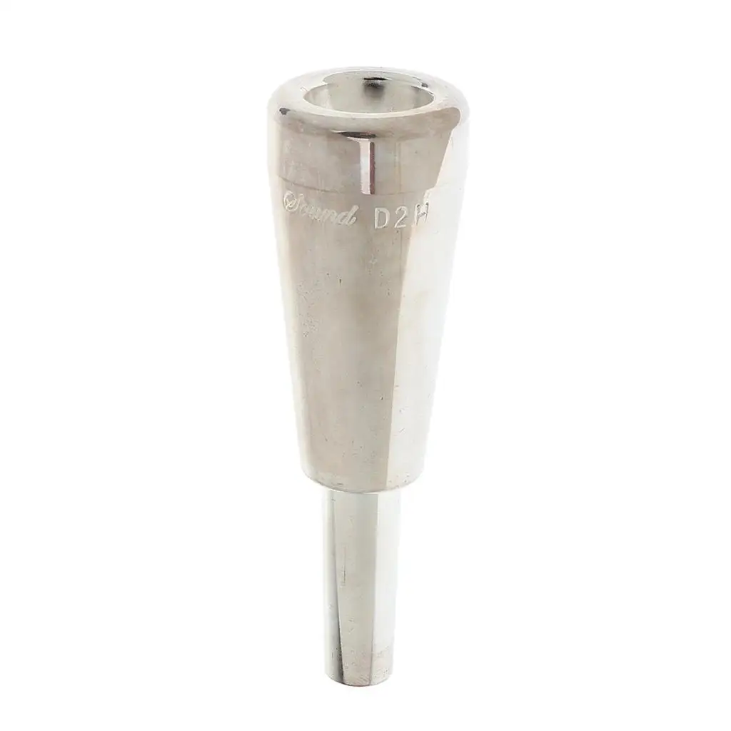 Silver Plated Metal Trumpet Mouthpiece (Musical Instruments Accessories)